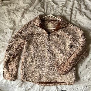 ELODIE SHERPA HALF-ZIP